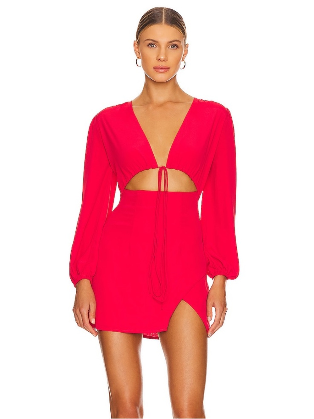 Superdown Selene Wrap Dress